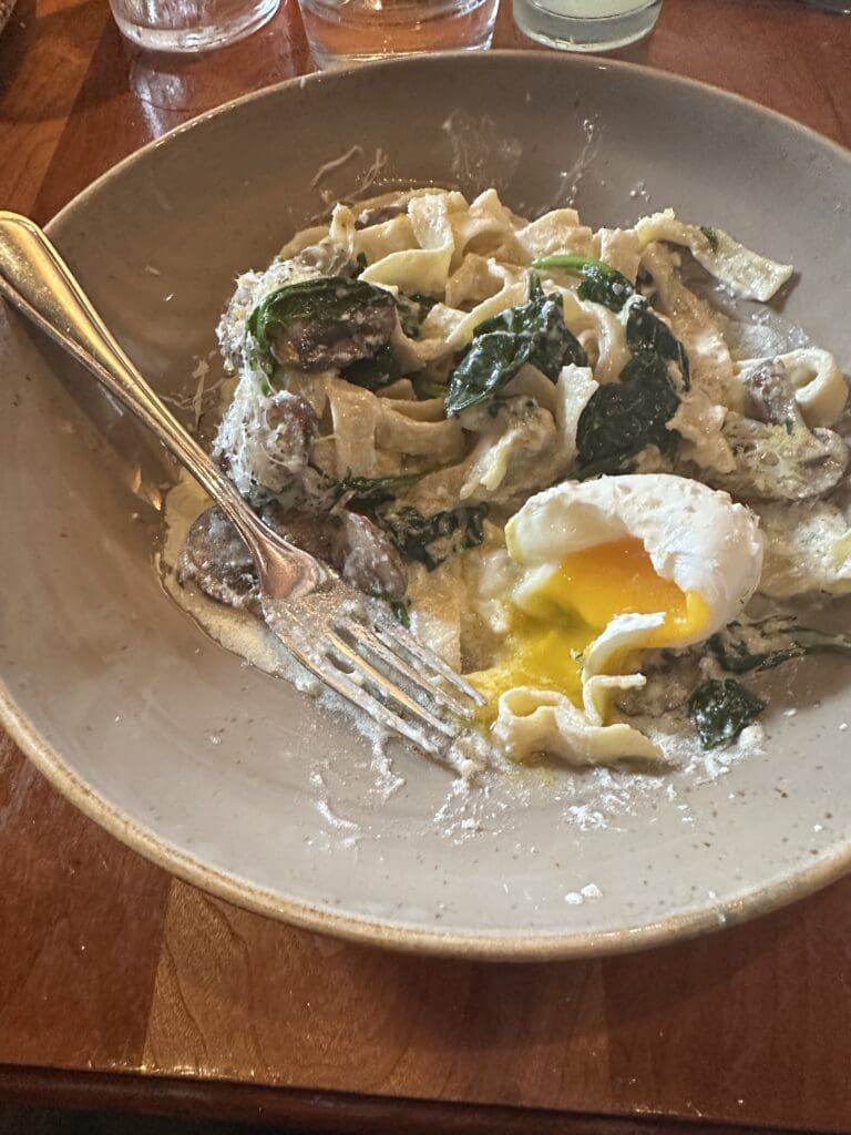 My amazing fettuccini.
